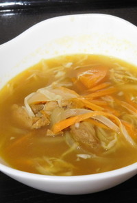 カレーリメイクスープ