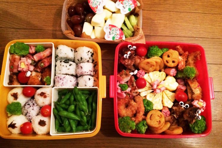 16 保育園お弁当大人4人子供2人 レシピ 作り方 By らくだ族 クックパッド 簡単おいしいみんなのレシピが366万品