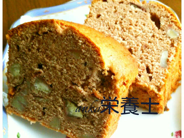 簡単本格的 ダブルマロンパウンドケーキ レシピ 作り方 By Anko栄養士 クックパッド