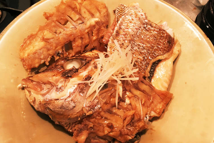 お寿司屋さんの深みのある上品な鯛のあら煮 レシピ 作り方 By こころびとjun クックパッド 簡単おいしいみんなのレシピが361万品