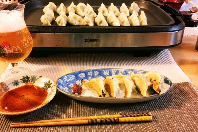 ホットプレートで餃子パーティー レシピ 作り方 By スタン リー クックパッド 簡単おいしいみんなのレシピが376万品