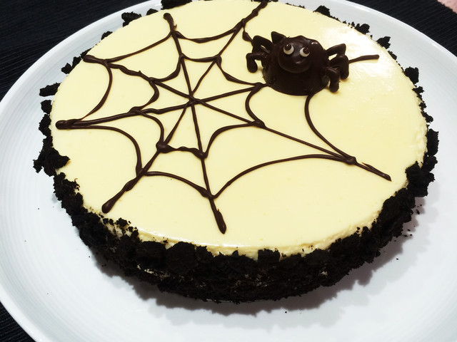 ハロウィン 蜘蛛の巣チーズケーキ レシピ 作り方 By Manacocos クックパッド 簡単おいしいみんなのレシピが361万品