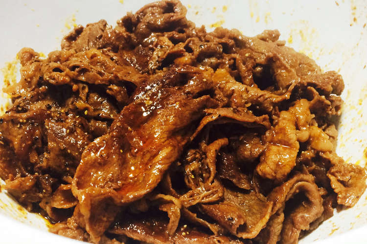 簡単すぎてゴメンナサイ 牛肉の洋風しぐれ レシピ 作り方 By ミセスオリーブ クックパッド 簡単おいしいみんなのレシピが357万品