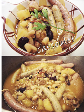 南仏郷土料理「カスレ」をダッチオーブンで