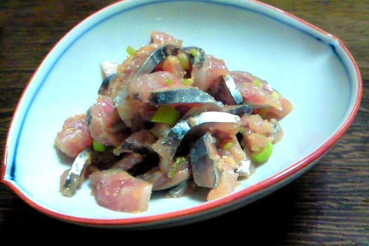 さんまのなめろう風 アジイワシでも 刺身 レシピ 作り方 By かなえ クックパッド 簡単おいしいみんなのレシピが354万品