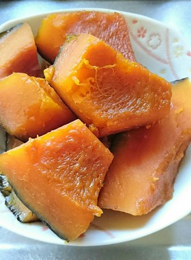 砂糖不使用つやつやホクホクかぼちゃの煮物