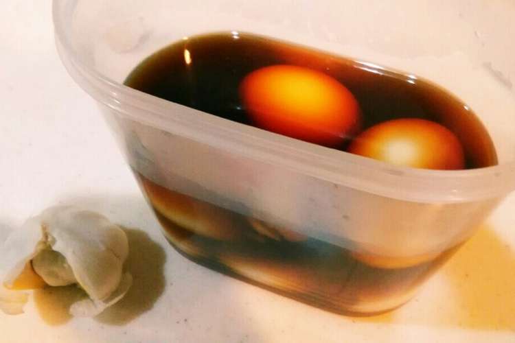 日持ち1週間 漬け卵 レシピ 作り方 By おおケイ クックパッド 簡単おいしいみんなのレシピが355万品