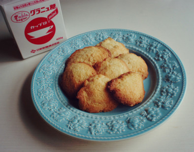 ボックスシュガーミニ簡単ドロップクッキーの写真