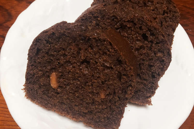 簡単ココアパウンドケーキ レシピ 作り方 By チエのwa18 クックパッド