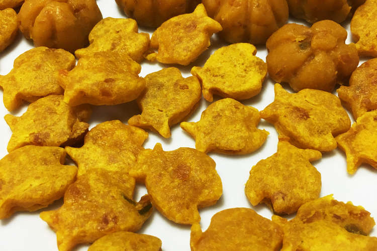 しっとり おさかなかぼちゃクッキー レシピ 作り方 By フェルトラビット クックパッド 簡単おいしいみんなのレシピが350万品