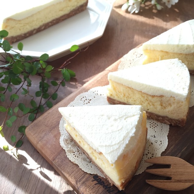 爽やか2層のチーズケーキ レシピ 作り方 By Kyoko K クックパッド 簡単おいしいみんなのレシピが355万品 爽やか2層のチーズケーキ レシピ 作り方 By Kyoko K クックパッド 簡単おいしいみんなのレシピが355万品