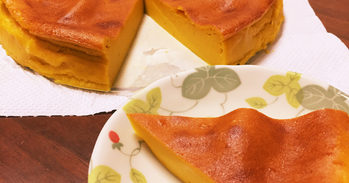 簡単 濃厚 かぼちゃのケーキ レシピ 作り方 By ひっか クックパッド 簡単おいしいみんなのレシピが350万品
