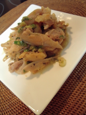 居酒屋メニュー☆なんこつのコリコリ焼き☆