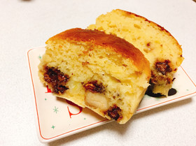 簡単!チョコバナナパウンドケーキ
