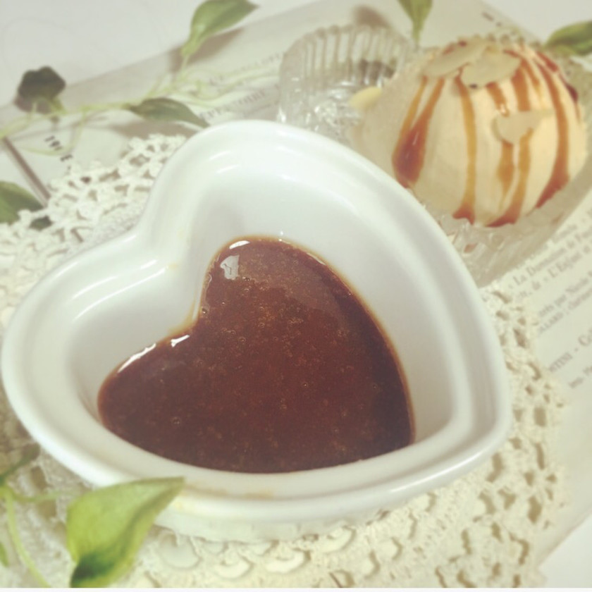 簡単キャラメルソースのレシピ