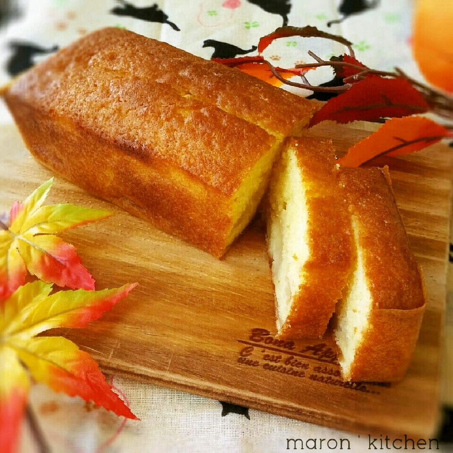 しっとり♥キャラメル林檎のパウンドケーキの画像