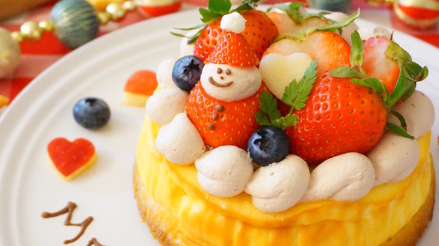 X Masに 濃厚ベイクドチーズケーキ レシピ 作り方 By Ja全農たまご クックパッド 簡単おいしいみんなのレシピが350万品