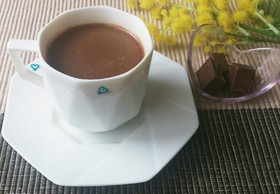 ♡ラミーで簡単♡濃厚ホットチョコ☆*゜