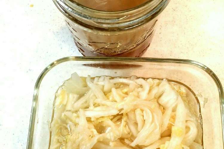 紅茶キノコで簡単 白菜のザワークラウト レシピ 作り方 By Elly S クックパッド 簡単おいしいみんなのレシピが355万品