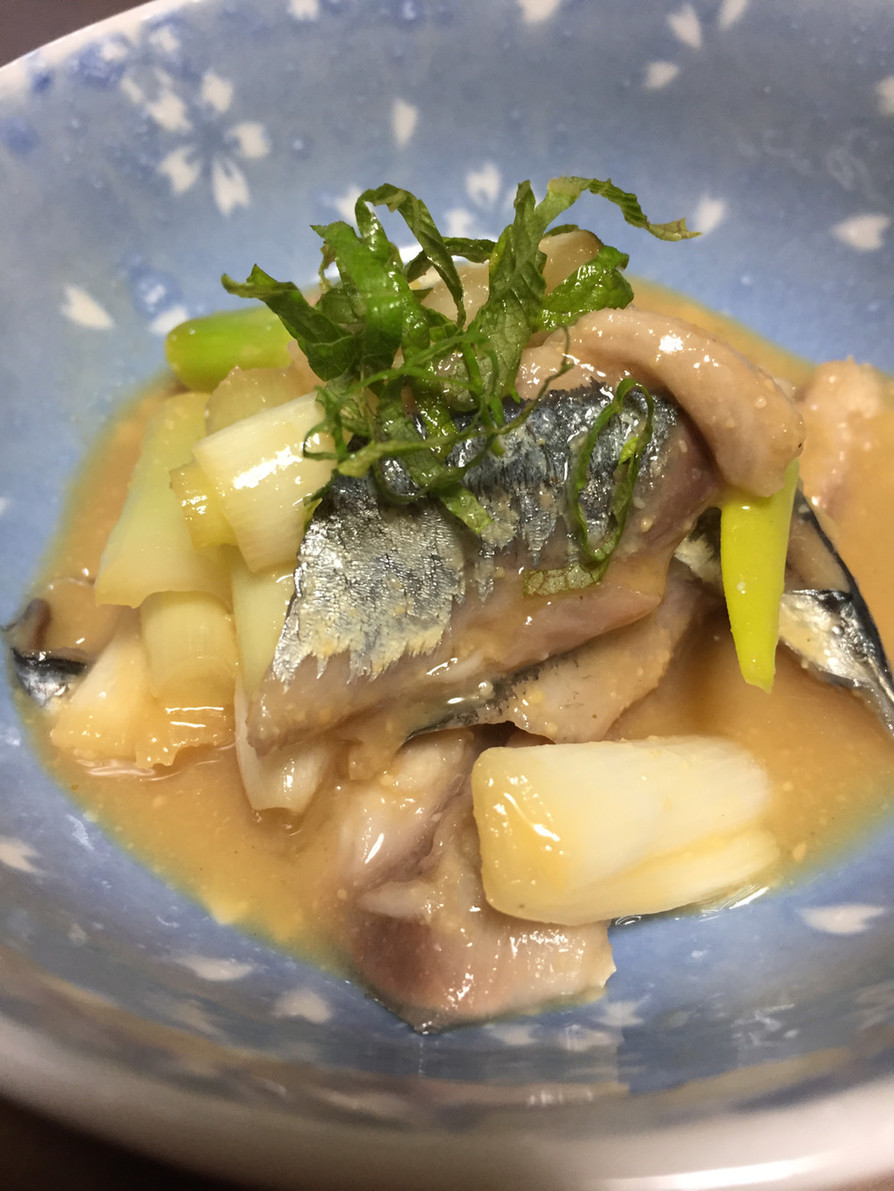 秋刀魚の酢味噌和えの画像