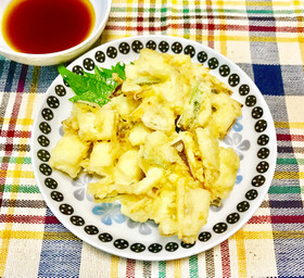 お豆腐のかき揚げ~♪