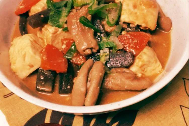 もつ煮豆腐 レシピ 作り方 By でかみみキッチン クックパッド