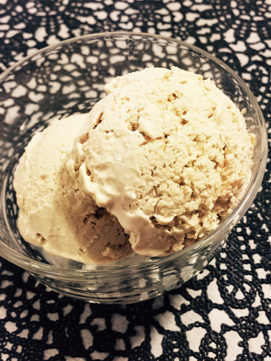 糖質制限◆ミキサーで豆腐のアイスクリームの画像