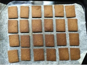 麦焦がしのサクサククッキー(覚書)の画像