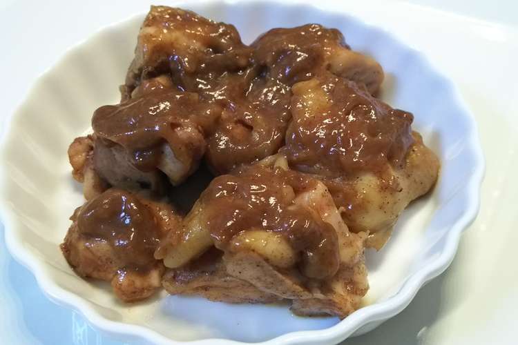 鶏もも肉のシナモン ナツメグ風味 レシピ 作り方 By 起きてる人 クックパッド