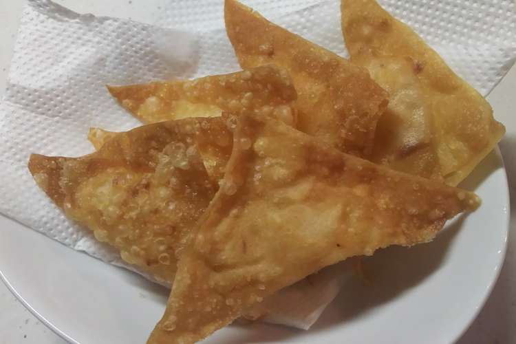 さきいかと花チーズの包み揚げ レシピ 作り方 By クックepim68 クックパッド 簡単おいしいみんなのレシピが359万品