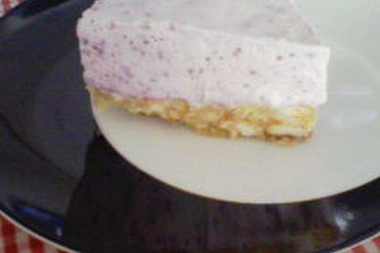 ブルーベリーレアチーズケーキ レシピ 作り方 By Marukko クックパッド