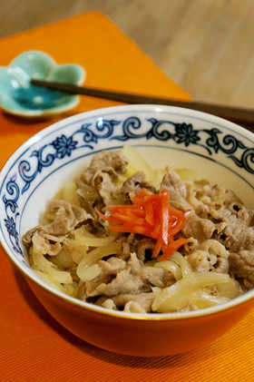 うちの定番!すぐ出来る絶品‼︎牛丼