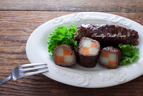 にんじんとポテトの牛肉巻き
