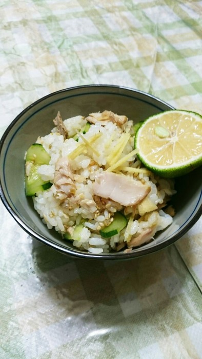 冷凍干物でおいしい混ぜご飯♪の写真