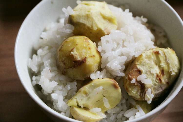 簡単 調味料一つ 秋の味覚 栗ご飯 レシピ 作り方 By 3姉妹母ちゃんmin クックパッド 簡単おいしいみんなのレシピが356万品