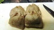 油揚げの納豆包み焼きの写真