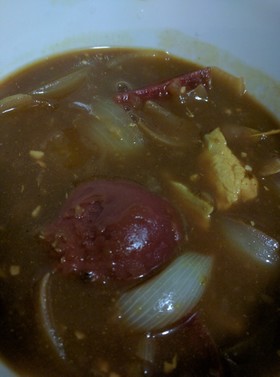 ビーツ入りスープカレー