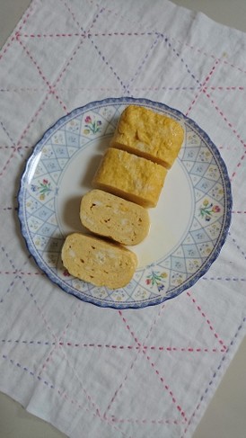 お弁当。定番。だし巻き卵