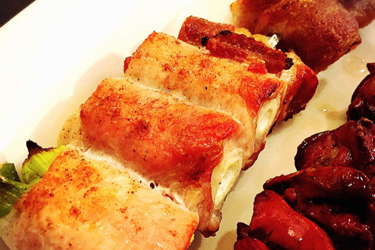 豚肉生姜焼き用肉でボリュームネギ巻き焼き レシピ 作り方 By おうちごはん クックパッド 簡単おいしいみんなのレシピが361万品