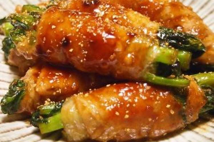 タレが美味しい 菜の花の豚肉巻き レシピ 作り方 By Coffeedge クックパッド 簡単おいしいみんなのレシピが373万品