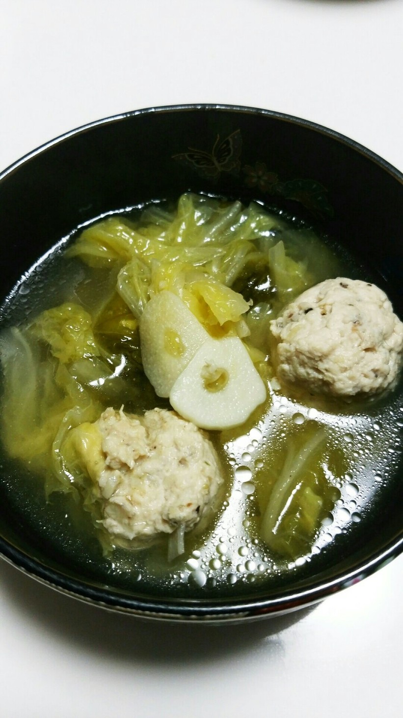 風邪ひきさんに♪スタミナ白菜スープ♡の画像