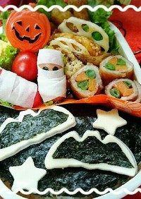 ハロウィン  キャラ弁