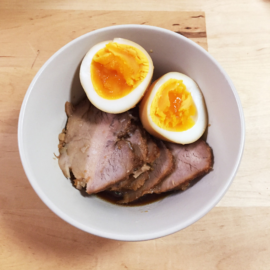 簡単甘めの豚のチャーシュー(バラ肉で角煮の画像