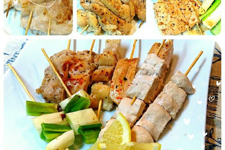 節約おもてなしに 楽しいレンチン焼き鳥 レシピ 作り方 By ぎんmama クックパッド