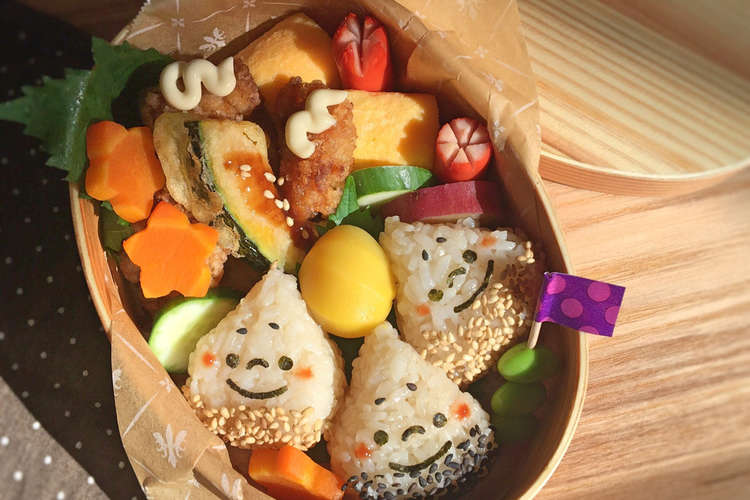 栗兄弟 簡単 遠足弁当 秋弁当 キャラ弁 レシピ 作り方 By Yokkoiro クックパッド 簡単おいしいみんなのレシピが379万品