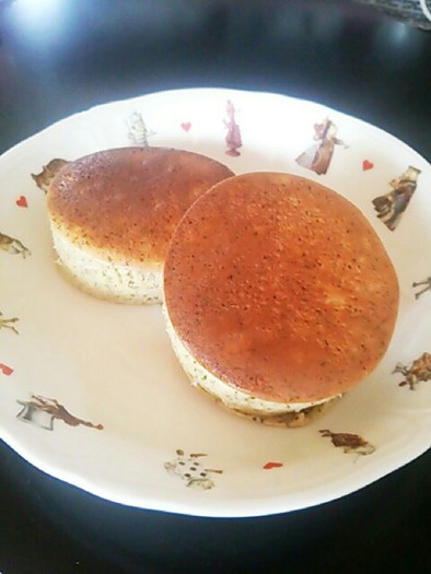 マーマレード×紅茶パンケーキの写真