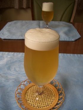 ビールのようなゼリー♪
