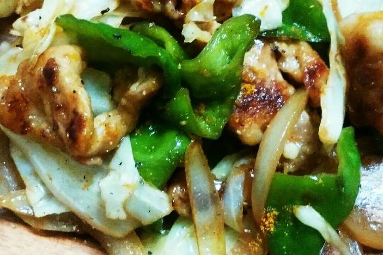 野菜炒めに飽きた時はカレー味☆ レシピ・作り方 By Misaかふぇ 【クックパッド】 簡単おいしいみんなのレシピが362万品