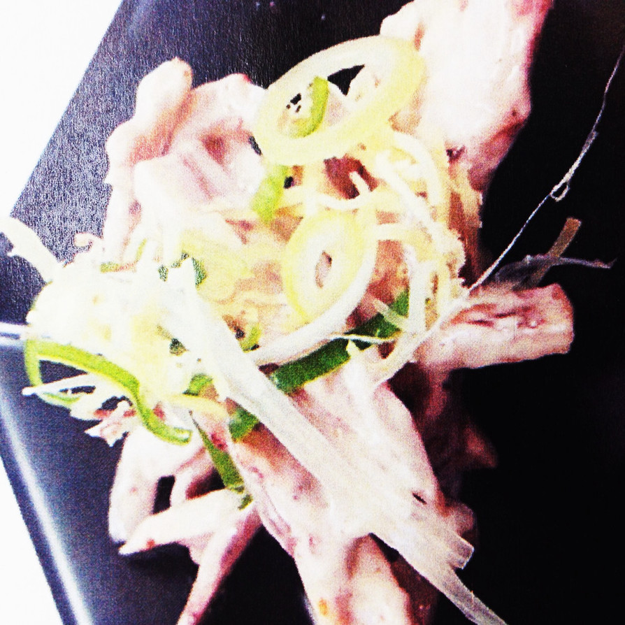 イカ一夜干しの柚子胡椒とマヨネーズ和えの画像