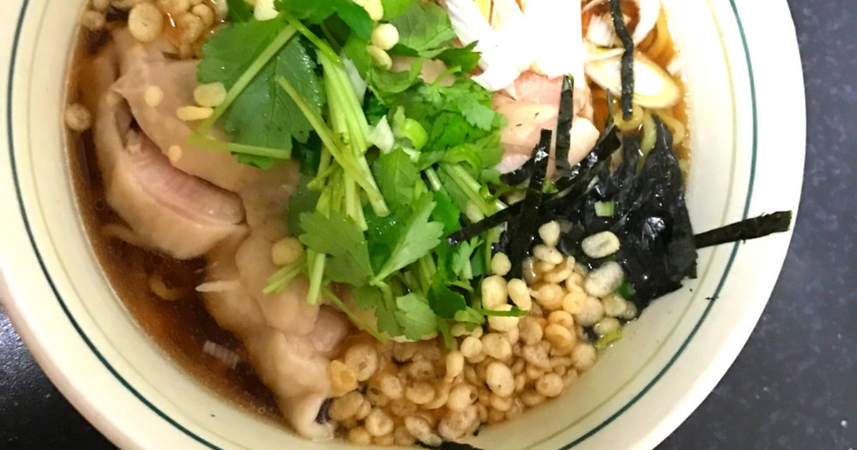山形県のそばつゆラーメン「鶏中華」再現！ by 春風亭はるか 【クックパッド】 簡単おいしいみんなのレシピが350万品